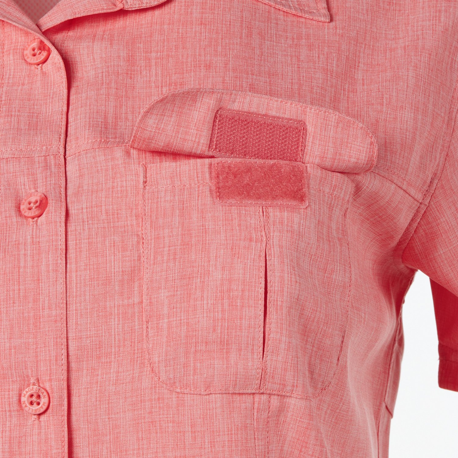Magellan Outdoors Women's Aransas Pass Heathered Fishing Top                                                                     - view number 4