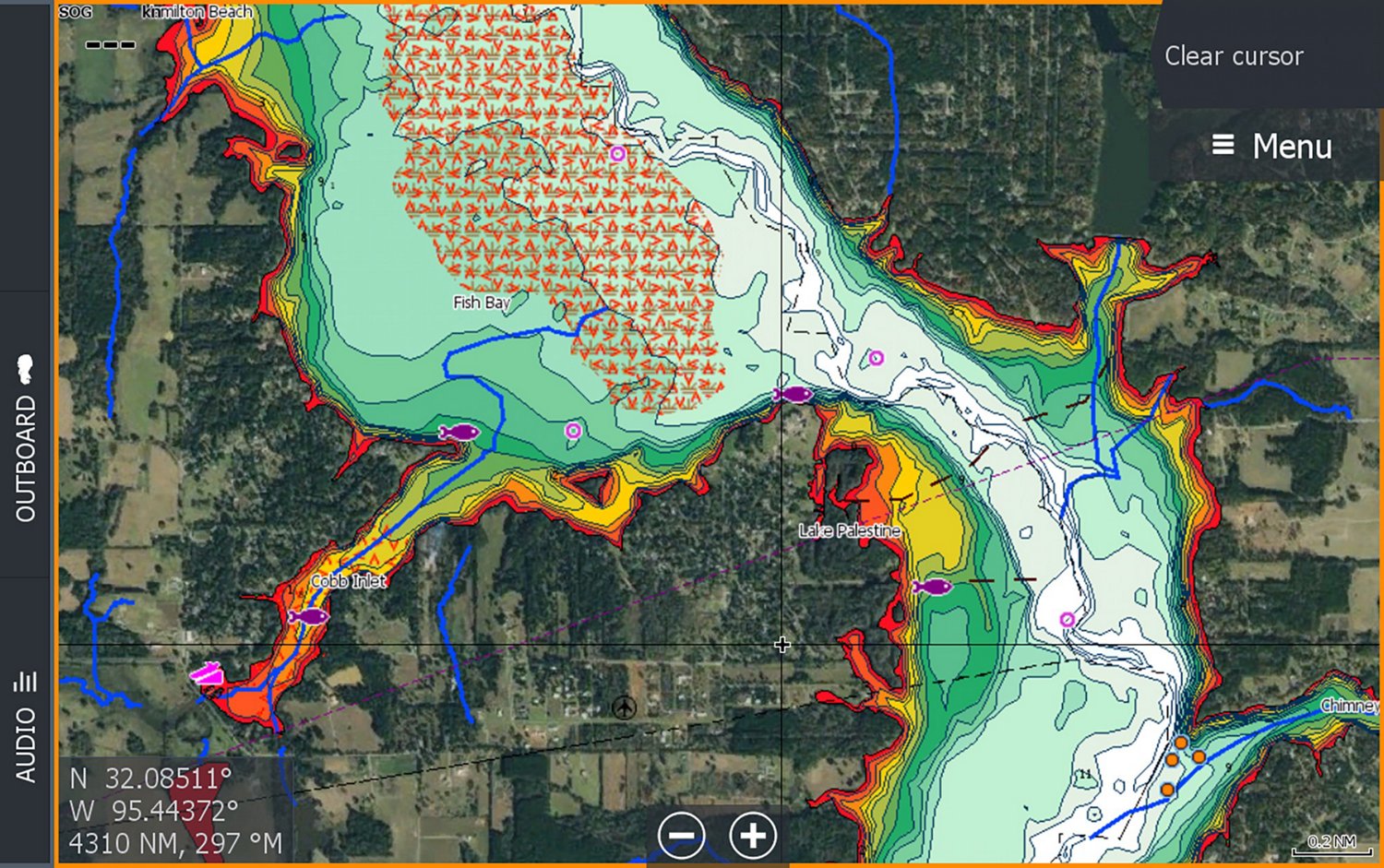 C-Map Reveal South Central US Lakes                                                                                              - view number 2