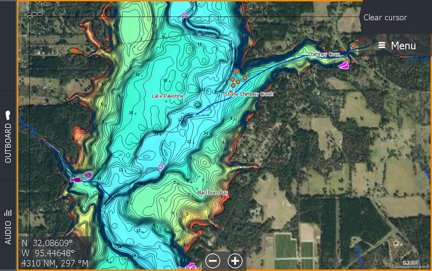 C-Map Reveal South Central US Lakes                                                                                              - view number 3