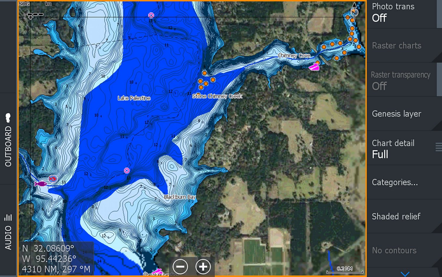 C-Map Reveal South Central US Lakes                                                                                              - view number 4