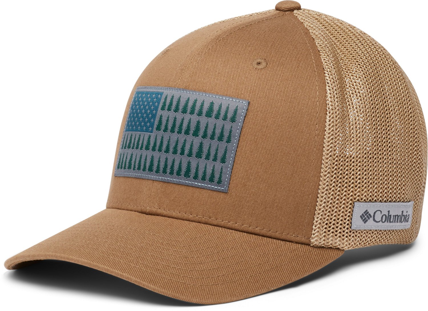 Columbia Sportswear Men's Tree Flag Mesh Ball Cap Academy