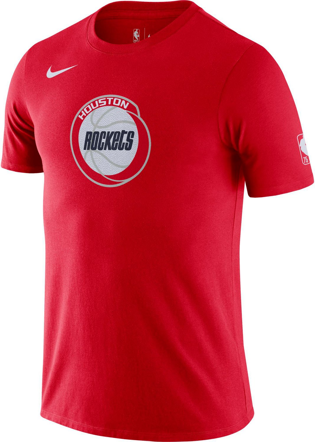 Nike Men's Houston Rockets Dri-FIT NBA Mixtape Logo T-Shirt | Academy