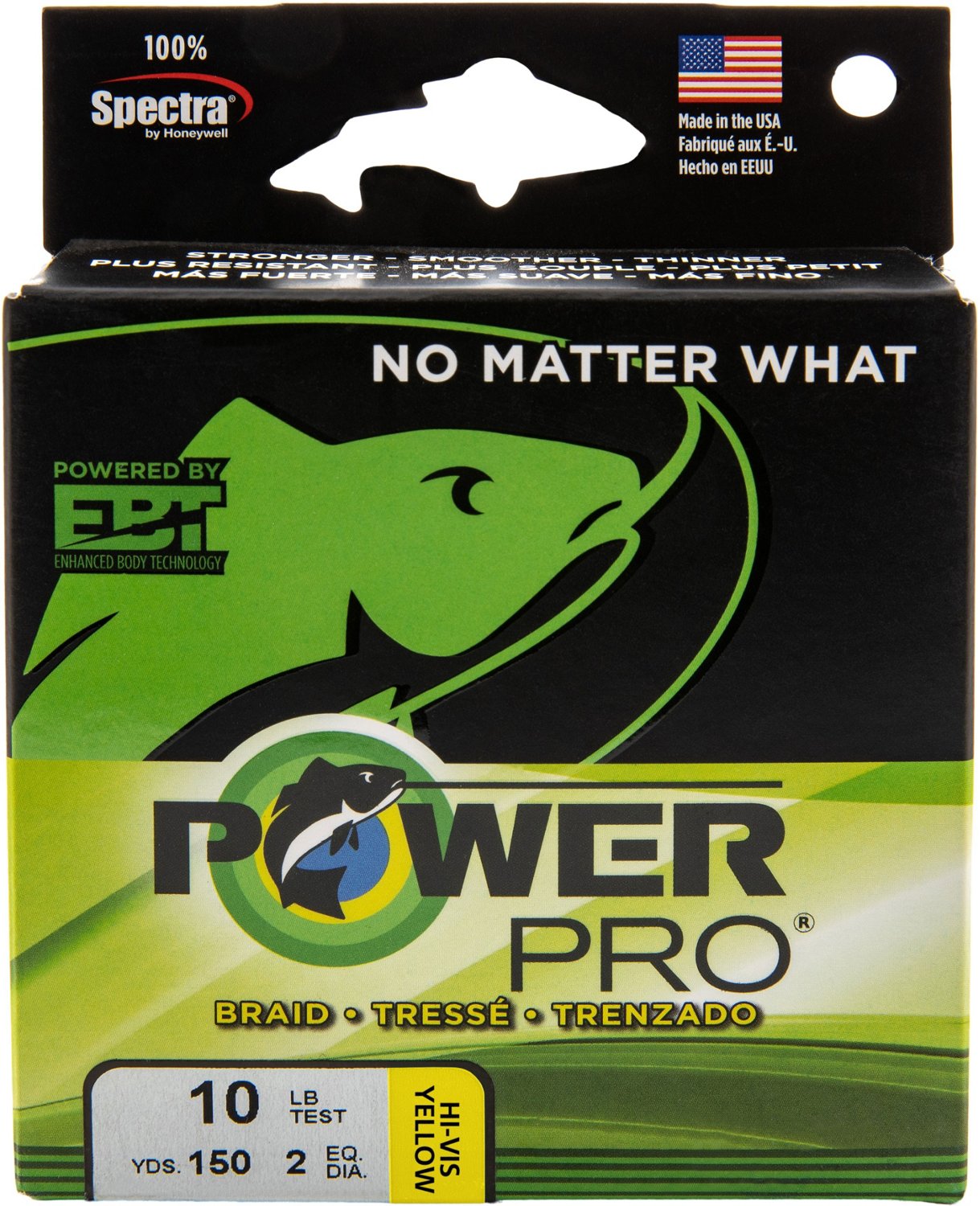 Power Pro Spectra Braided Line Yellow