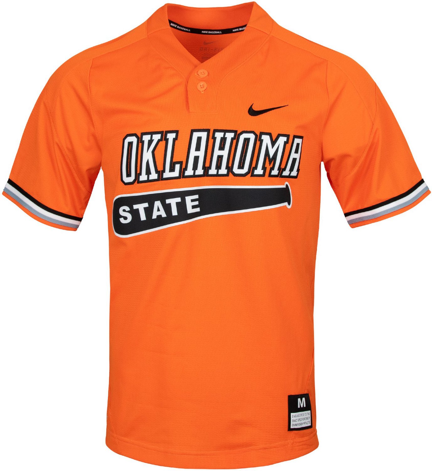 Nike Men's Oklahoma State University 2Button Baseball Replica Jersey