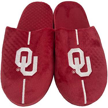 FOCO University of Oklahoma Team Stripe Slippers                                                                                