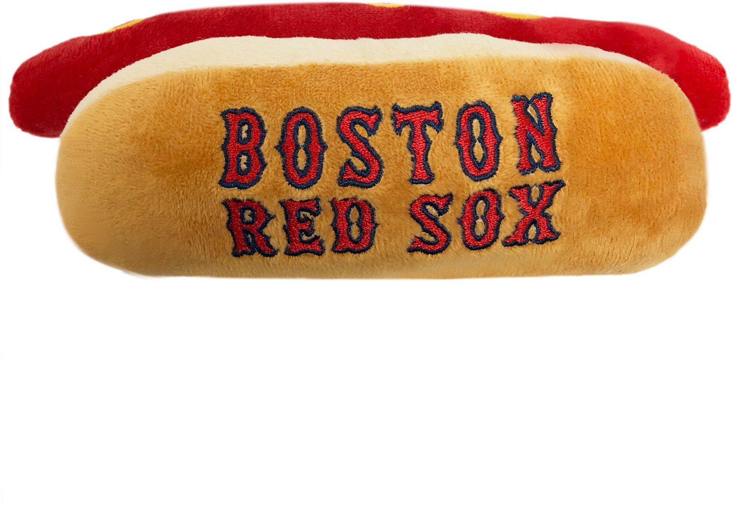 Pets First Boston Red Sox Hot Dog Toy