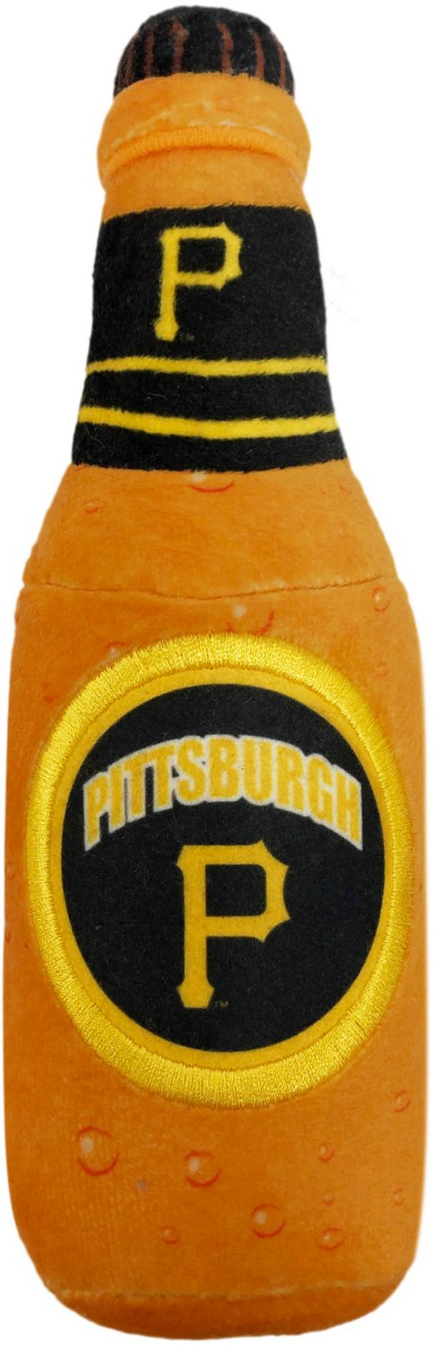 Pets First Pittsburgh Pirates Plush Bottle Dog Toy