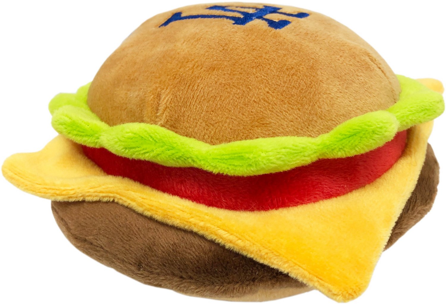 Pets First Los Angeles Dodgers Hamburger Dog Toy Academy