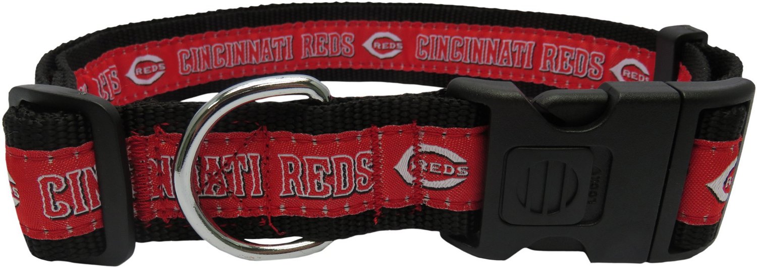 Pets First Cincinnati Reds Dog Collar Free Shipping at Academy