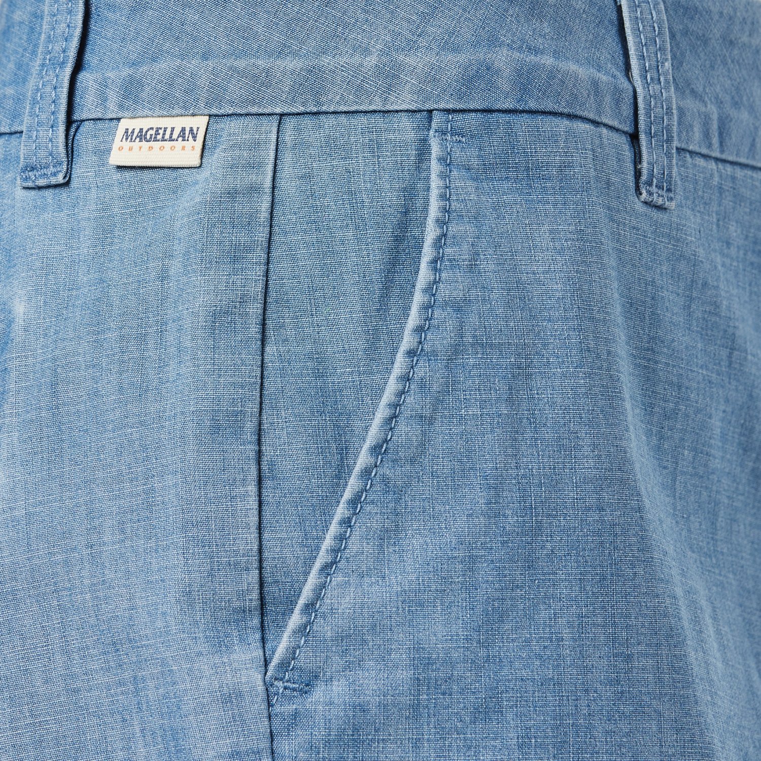 Magellan Outdoors Women's Happy Camper Chambray Shorts                                                                           - view number 4