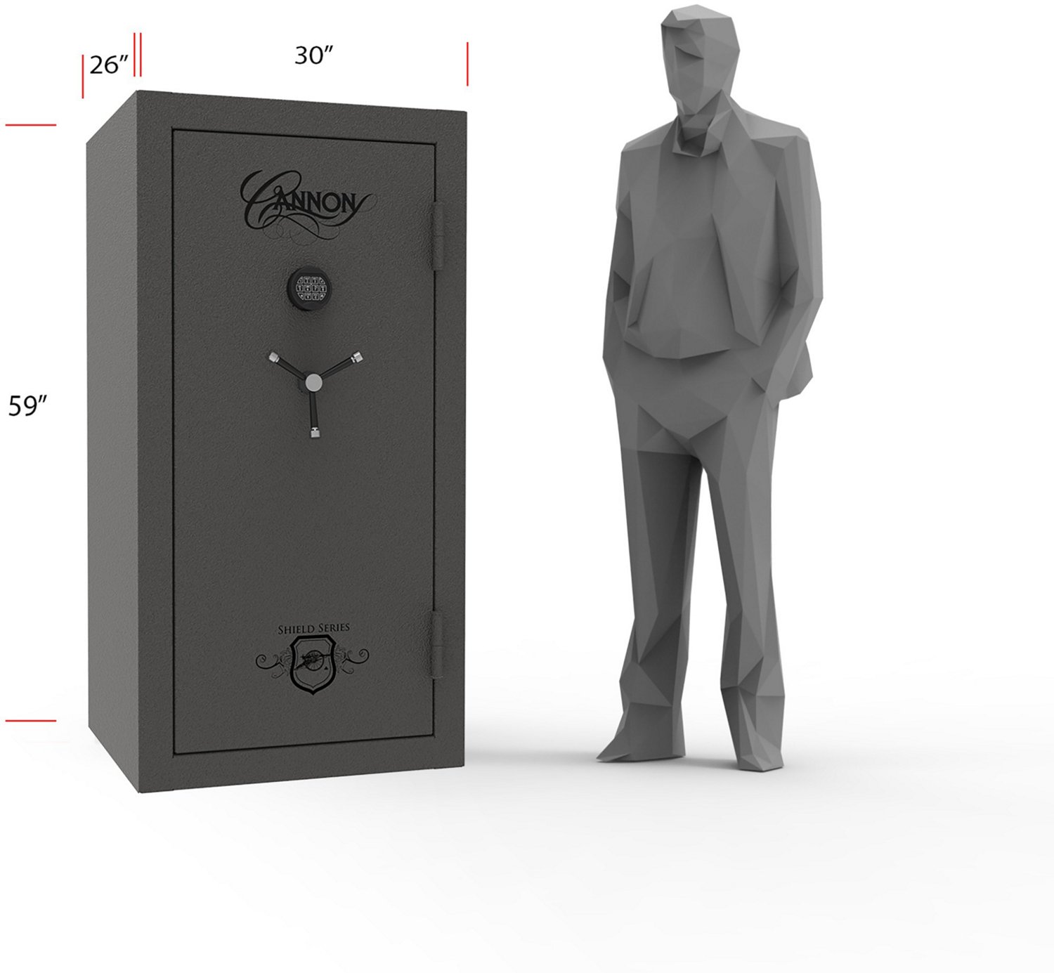 Cannon Shield Series 24Gun Safe Academy