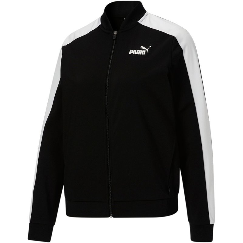 Puma Women's Tricot Jacket Black, Medium - Women's Athletic Performance Tops at Academy Sports product image