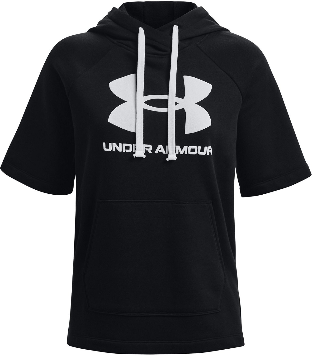 Under Armour Women's Rival Fleece Short Sleeve Hoodie