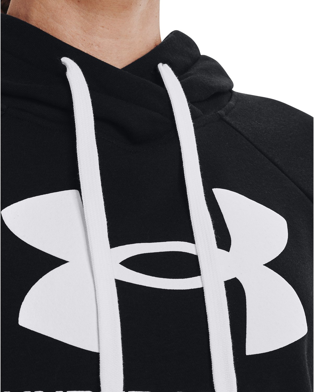 Under Armour Women's Rival Fleece Short Sleeve Hoodie