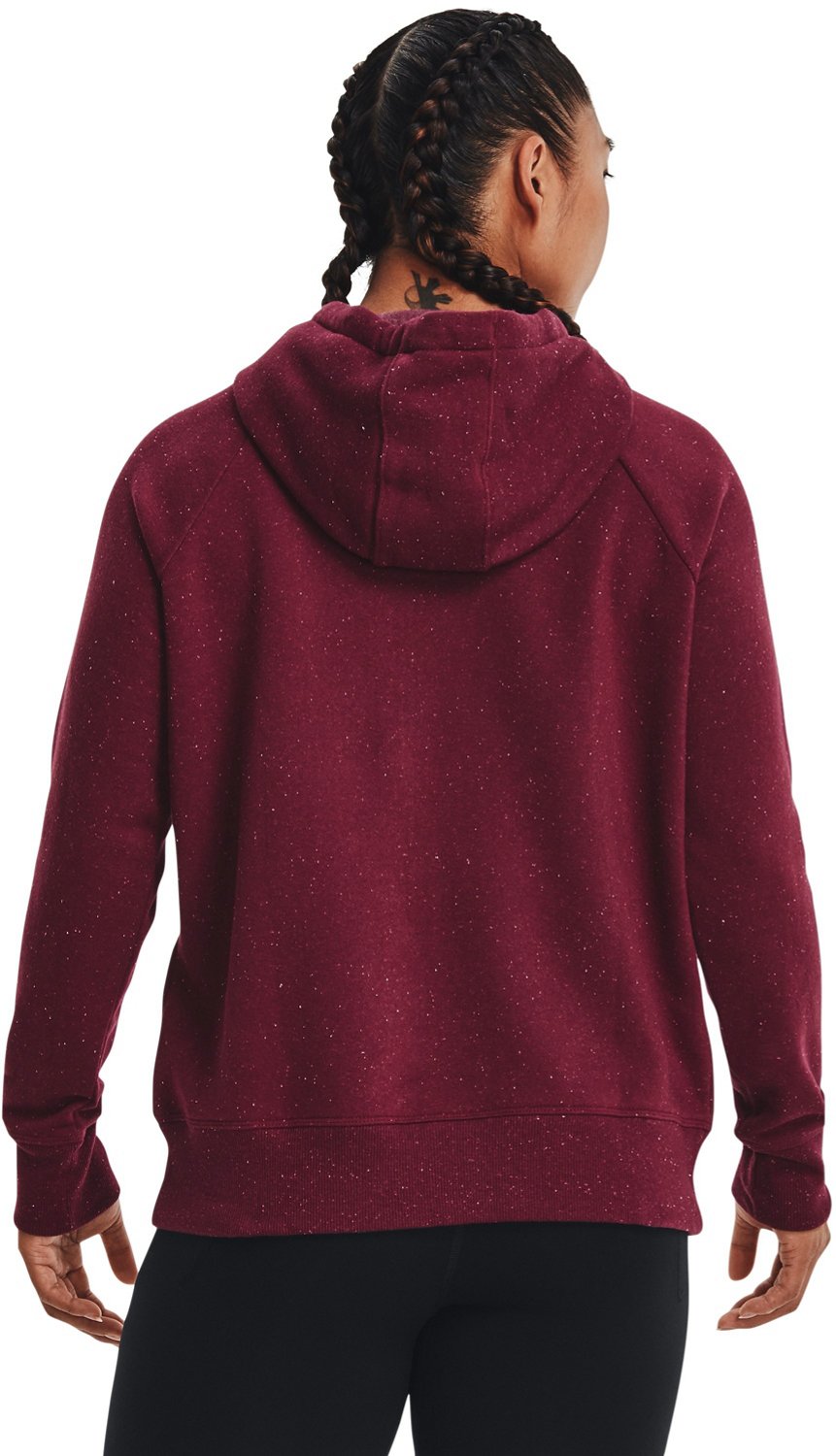 Under Armour Rival Fleece Big Logo Women Hoodie Dark Maroon 1379501-600 –  San Siro Sports