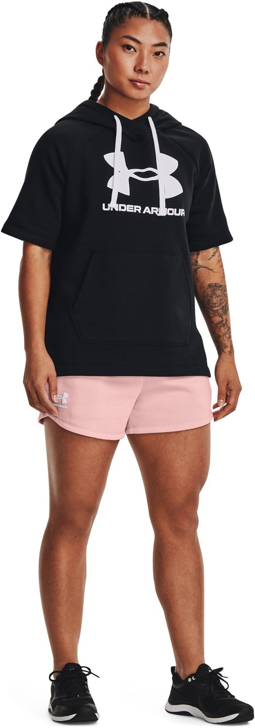 Under Armour Women's Rival Fleece Shorts 3.5 in - view number 3
