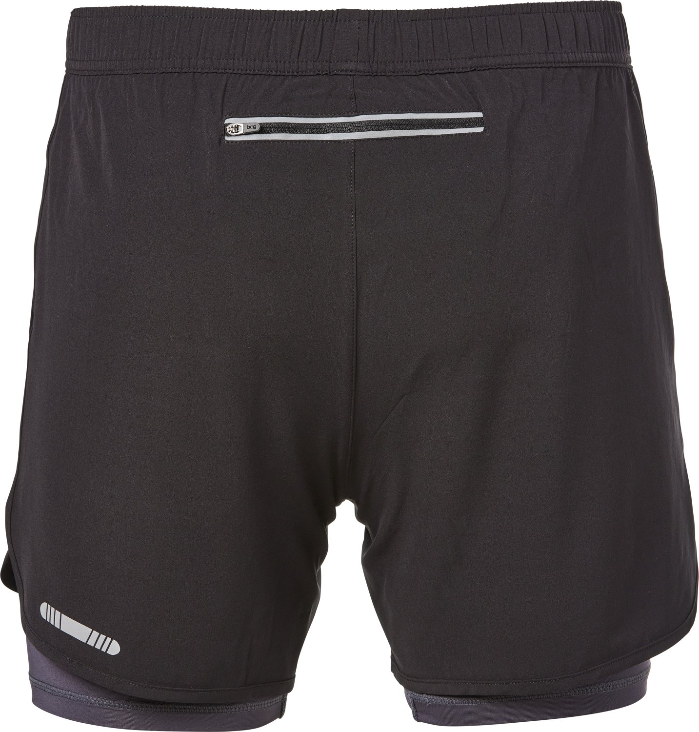 Boys Active Shorts Compression 2 in 1 Sports Pants with Pockets