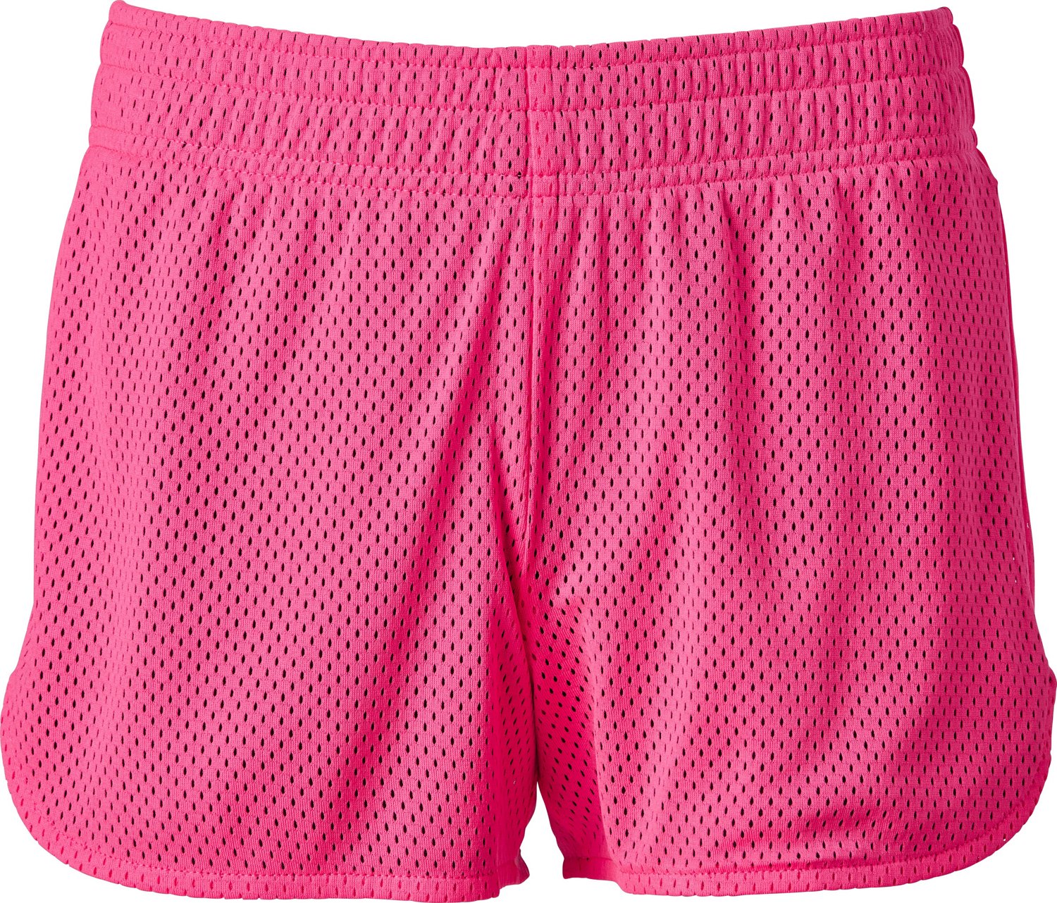 BCG Girls' Recycled Contrast Mesh Shorts                                                                                         - view number 1 selected