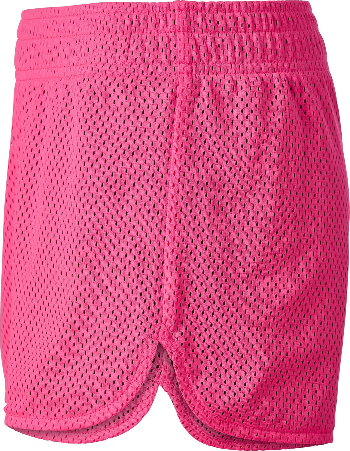 BCG Girls' Recycled Contrast Mesh Shorts                                                                                         - view number 3