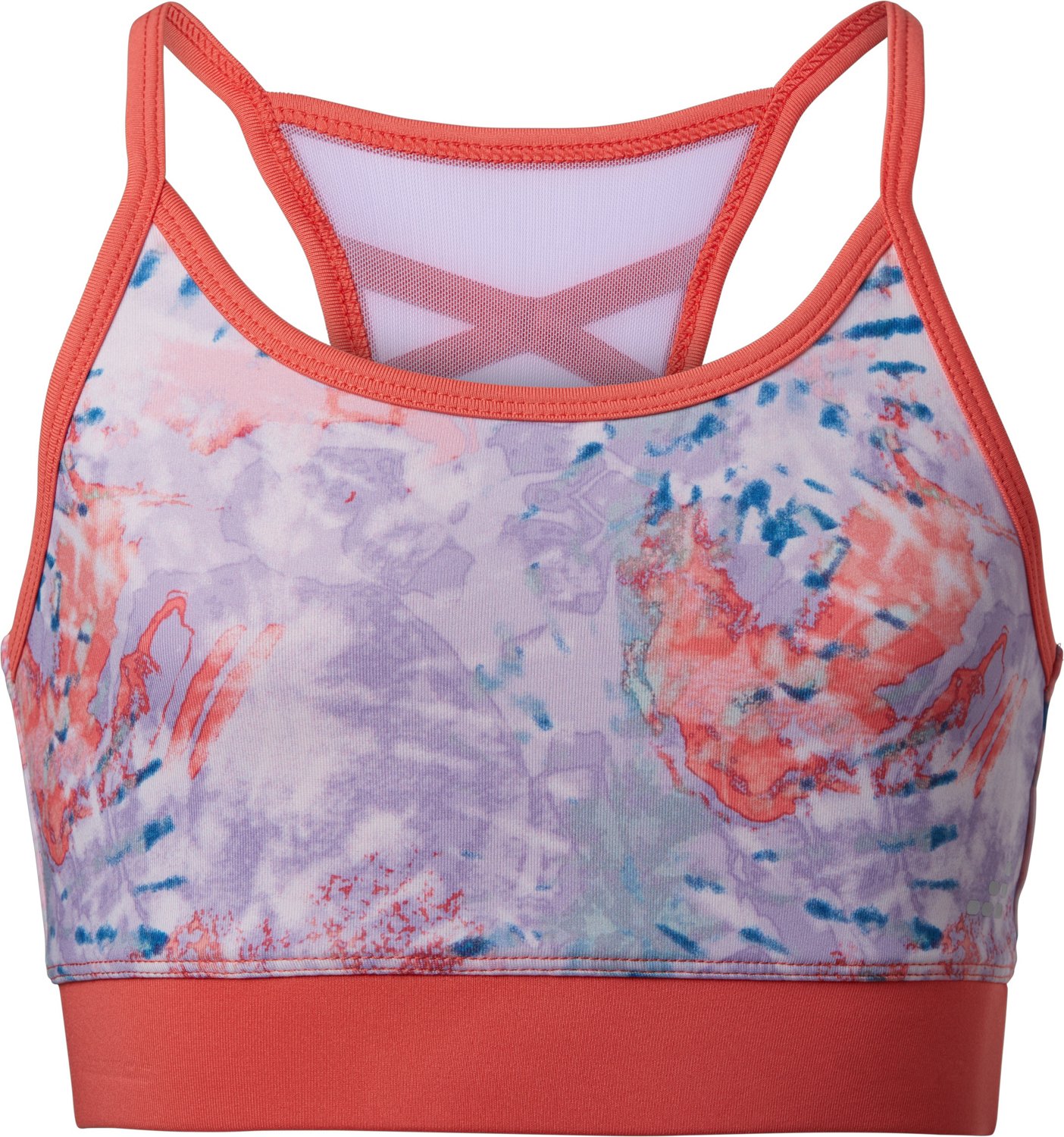 BCG Girls' Printed Longline Sports Bra