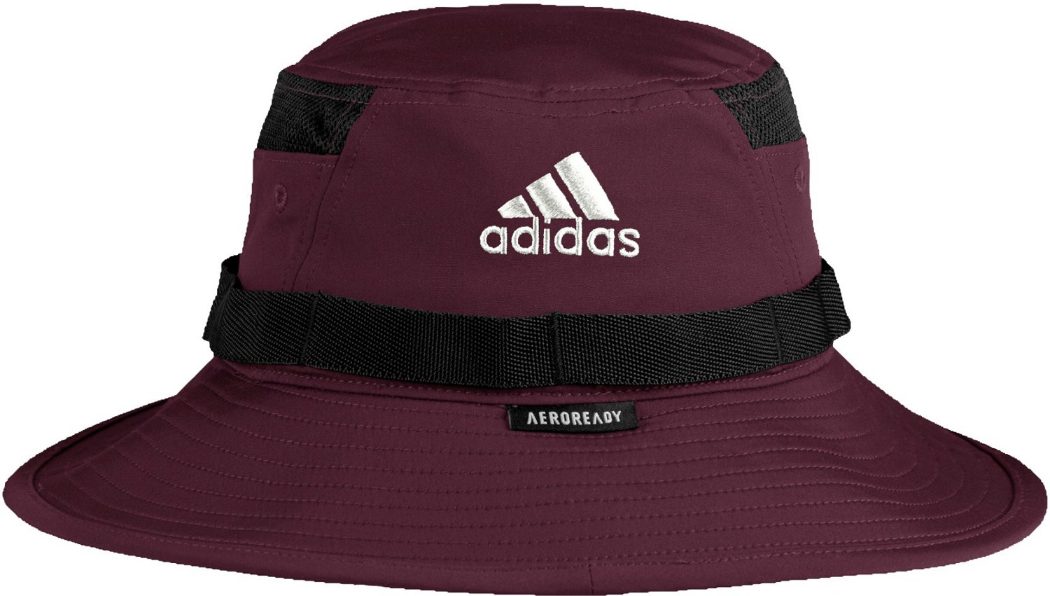 adidas Men's Mississippi State University Performance Bucket Hat                                                                 - view number 2