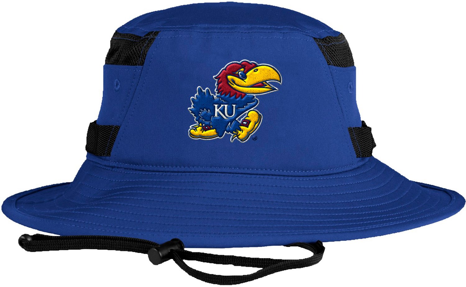 adidas Men's University of Kansas Performance Bucket Hat Academy