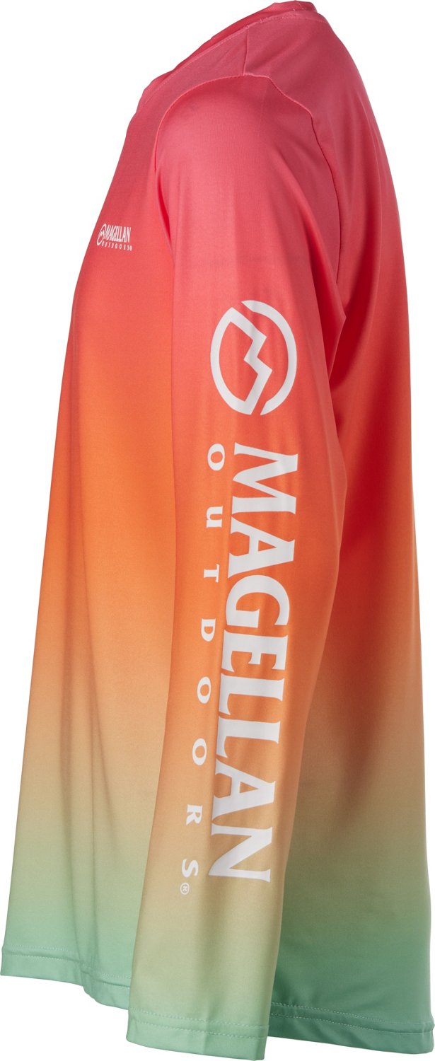 Magellan Outdoors Girls' Caddo Lake Fishing Gradiant T-shirt                                                                     - view number 3