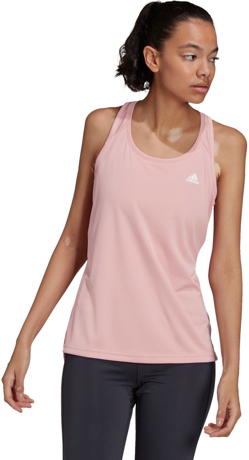 adidas Women's Designed 2 Move 3-Stripes Training Tank Top | Academy