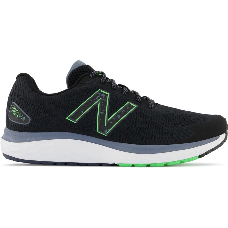 New Balance Men's Fresh Foam 680 v7 Running Shoes Black/Green, 12 - Men's Running at Academy Sports product image