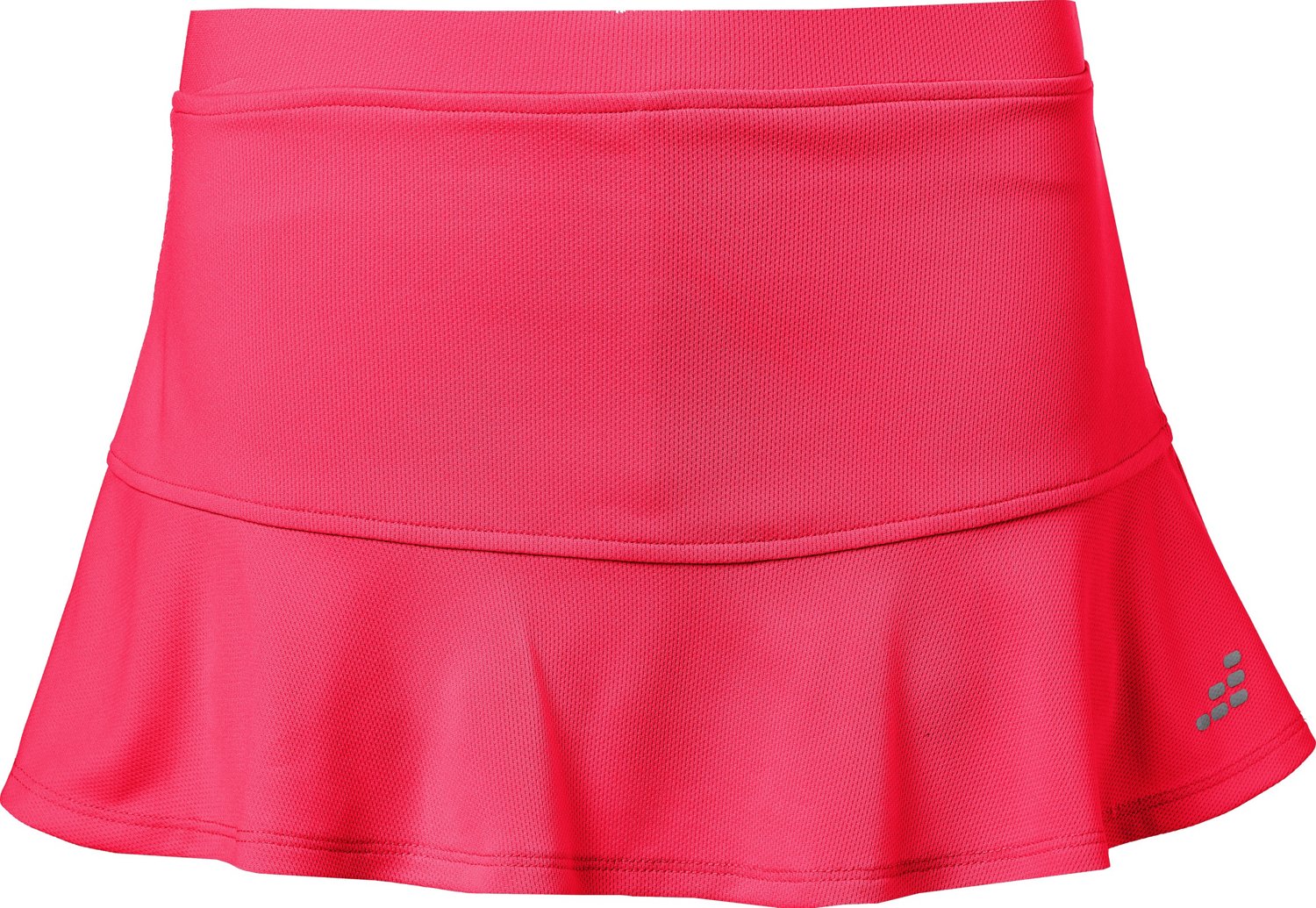 BCG Girls' Tennis Flounce Solid Skirt Academy