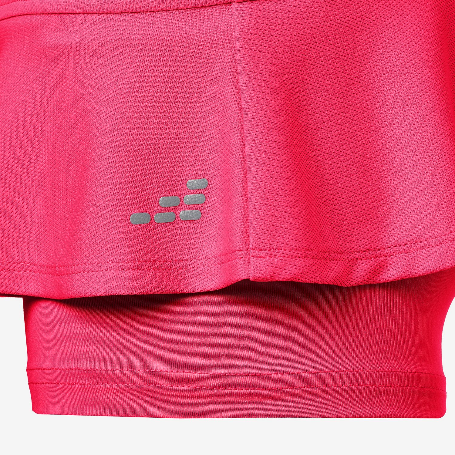 BCG Girls' Tennis Flounce Solid Skirt Academy