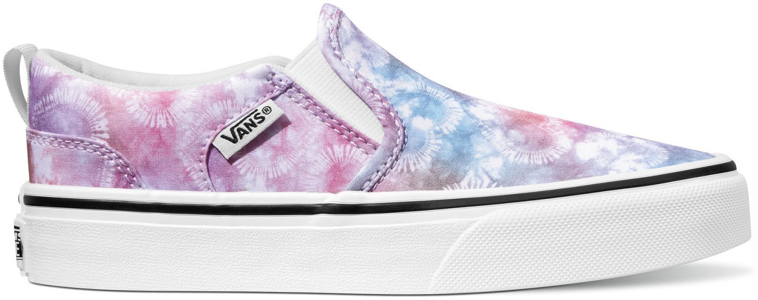 vans asher womens tie dye