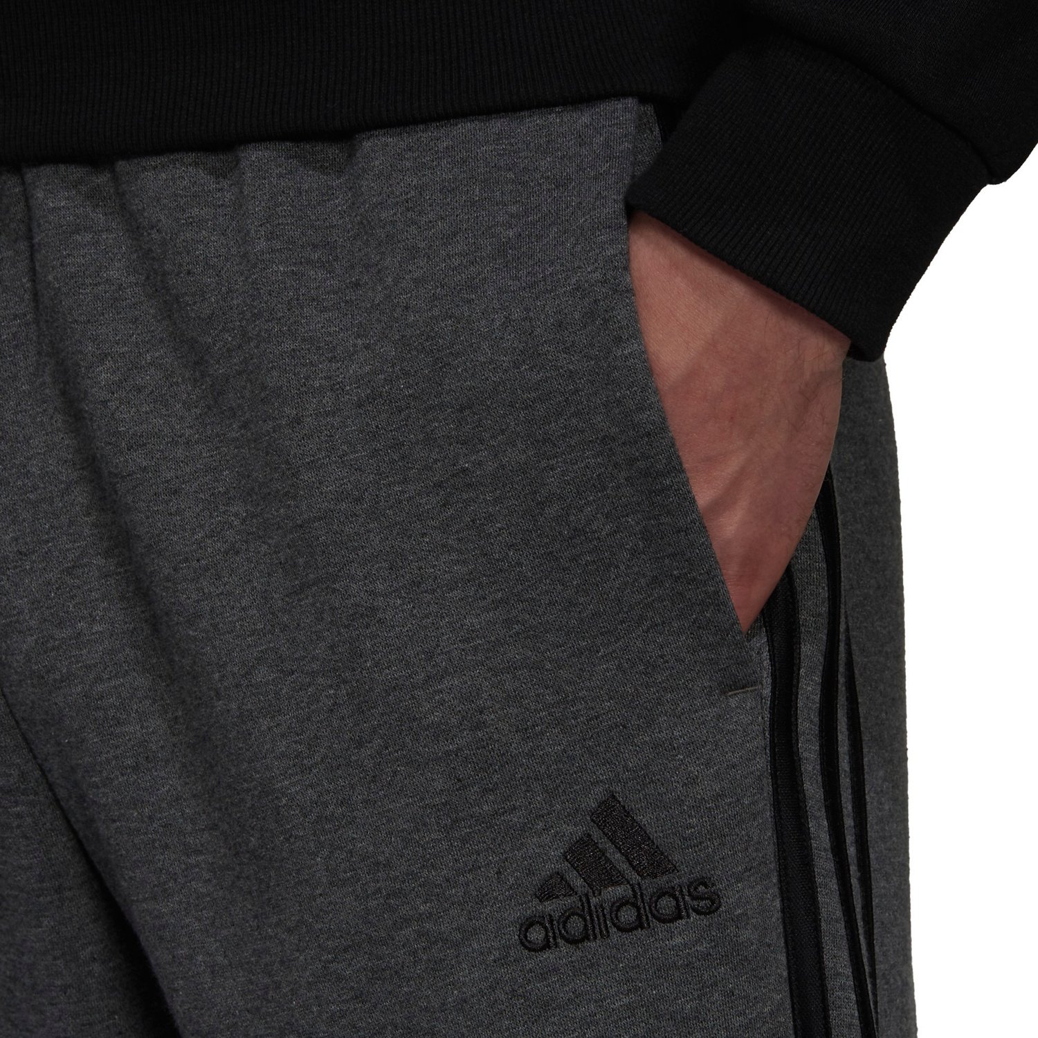 adidas Men's Essentials Open Hem Pants Free Shipping at Academy