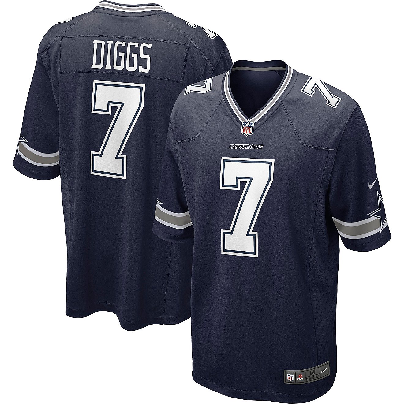 Nike Men's Dallas Cowboys Trevon Diggs #7 Replica Game Jersey                                                                    - view number 1