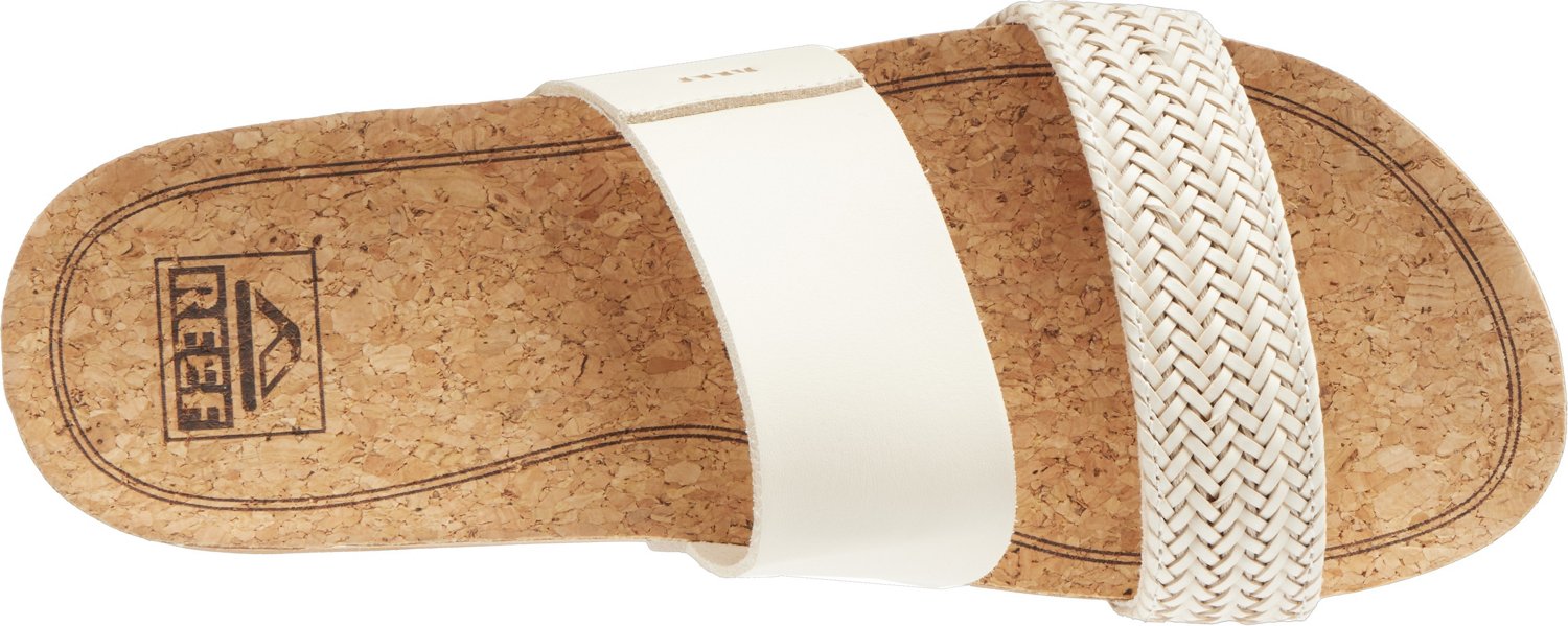 Reef Women's Cushion Braided Vista Hi Slide Sandals                                                                              - view number 2