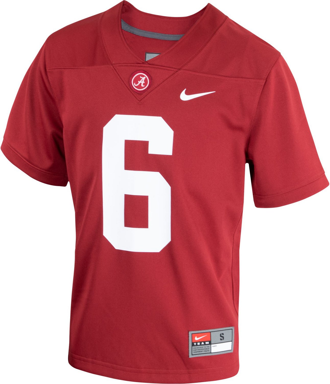 Men's Nike Crimson Alabama Crimson Tide Replica Baseball Jersey