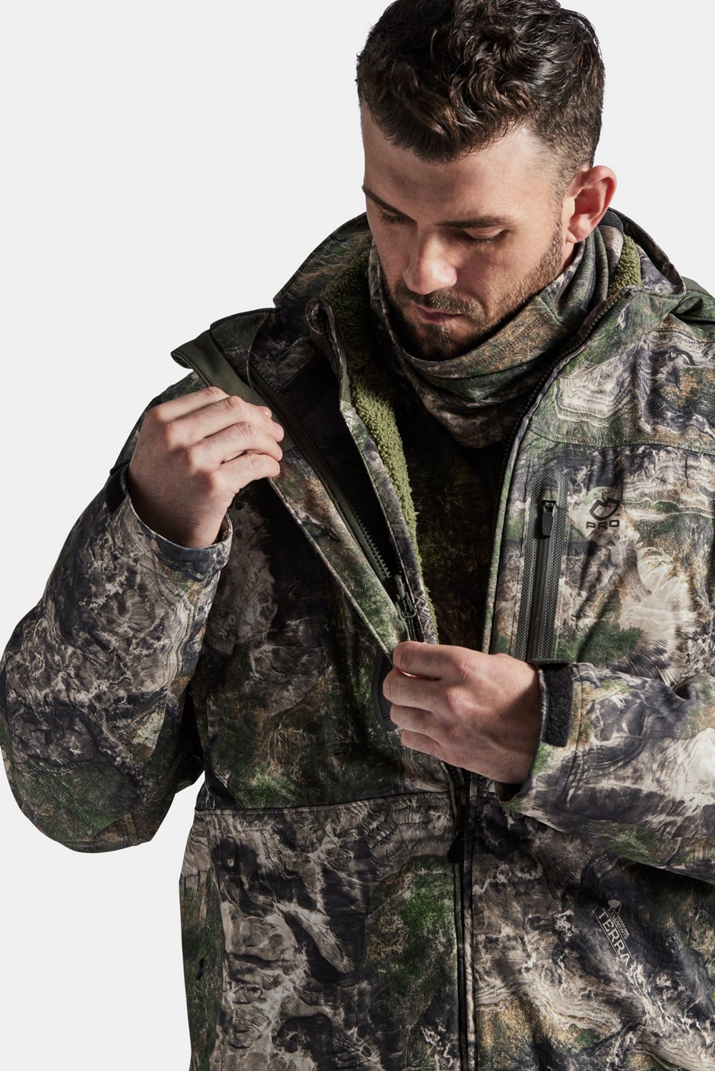 Magellan Outdoors Pro Men's 3-in-1 Systems Camo Jacket