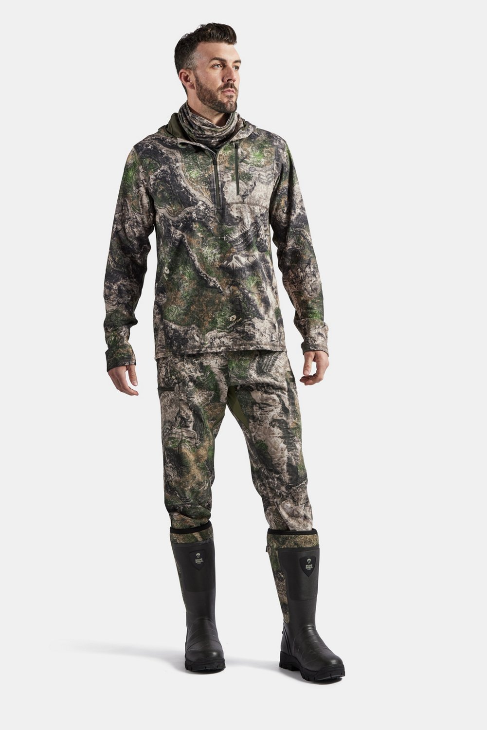 Magellan Outdoors Pro Men's 1/4 Zip Long Sleeve Pullover Top - view number 2