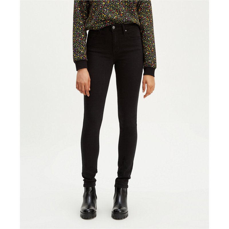Levi's Women's 721 High Rise Skinny Jeans Black, 27" - Ms Casual Pants at Academy Sports product image