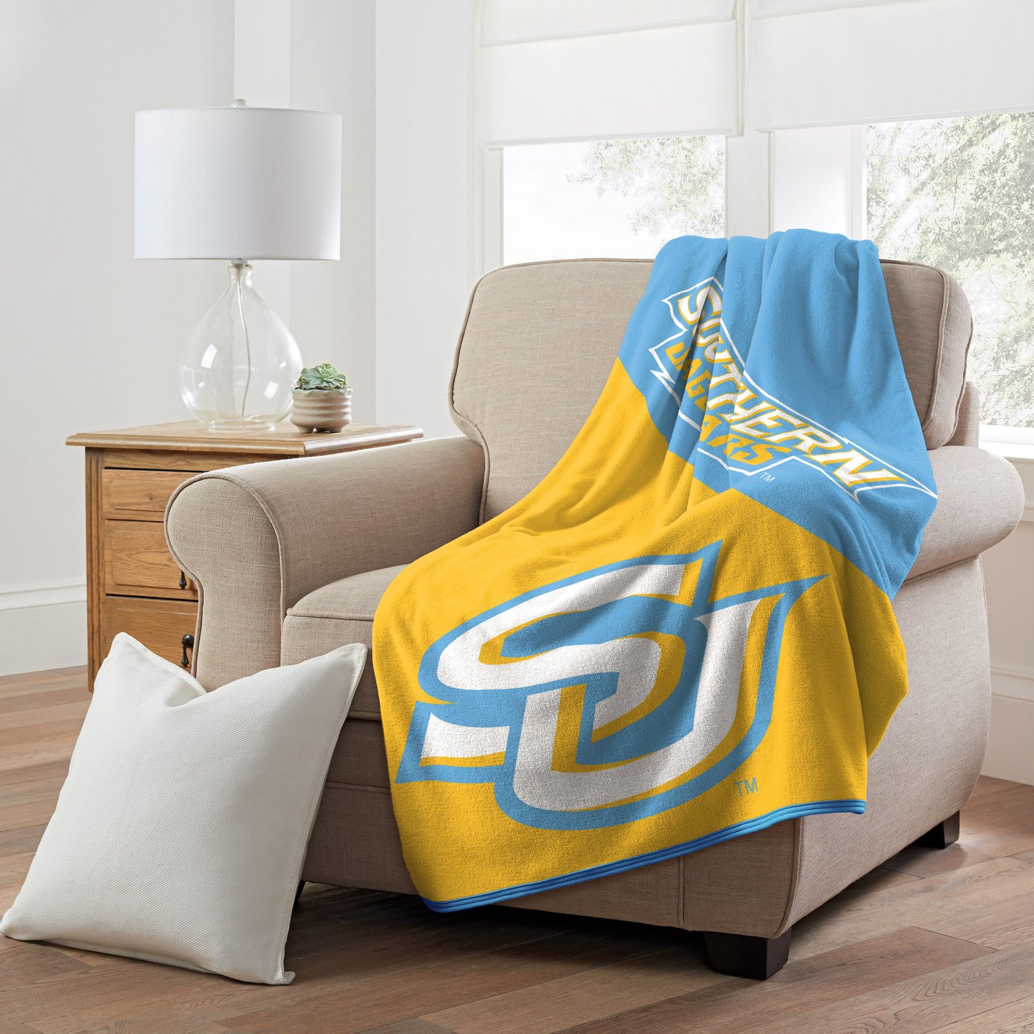 The Northwest Company Southern University 46 in x 60 in Micro Raschel Throw                                                      - view number 2