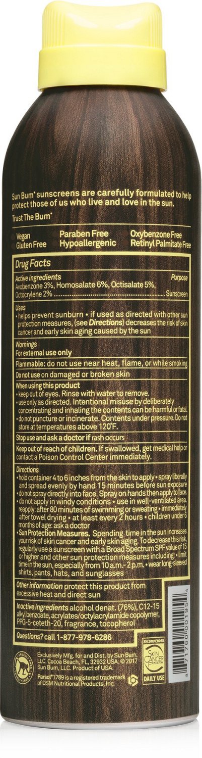 Sun Bum Original SPF 15 Sunscreen Spray                                                                                          - view number 2