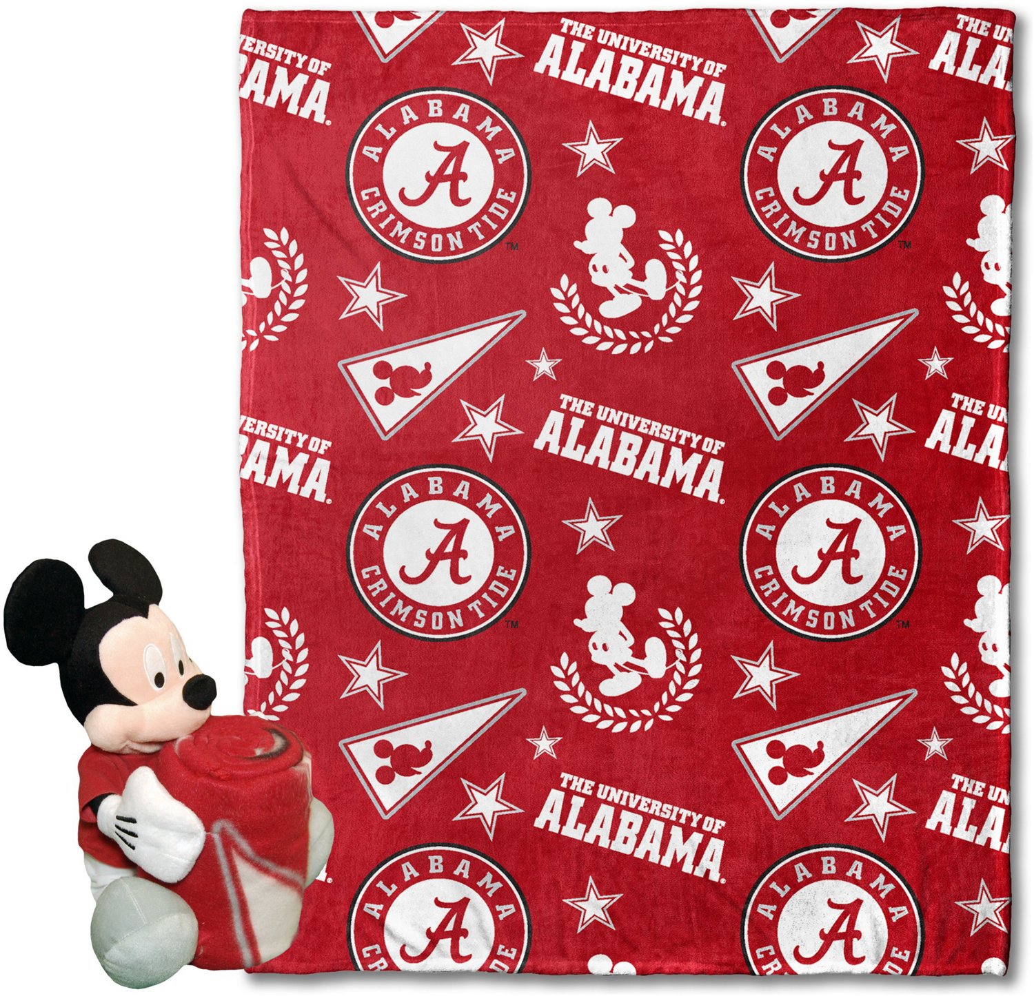 The Northwest Company University of Alabama Mickey Hugger Throw Blanket - view number 1