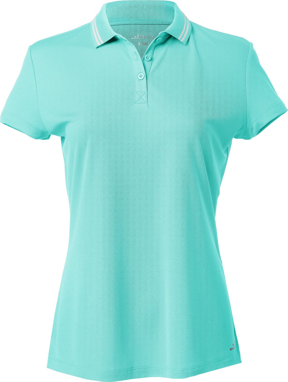 BCG Women s Tennis Stripe Polo Shirt BrickSeek