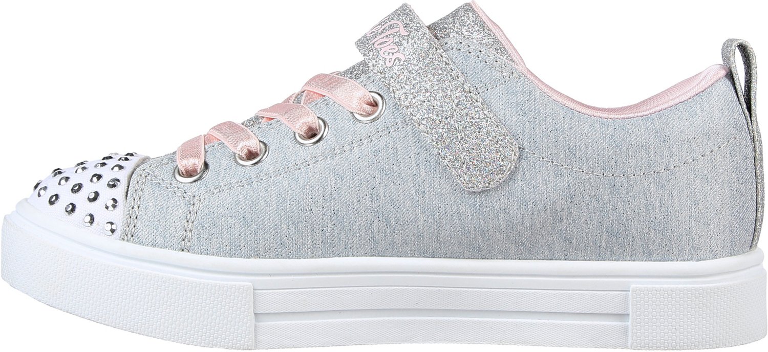 SKECHERS Girls' Twinkle Sparks Heather Charm Shoes - view number 3