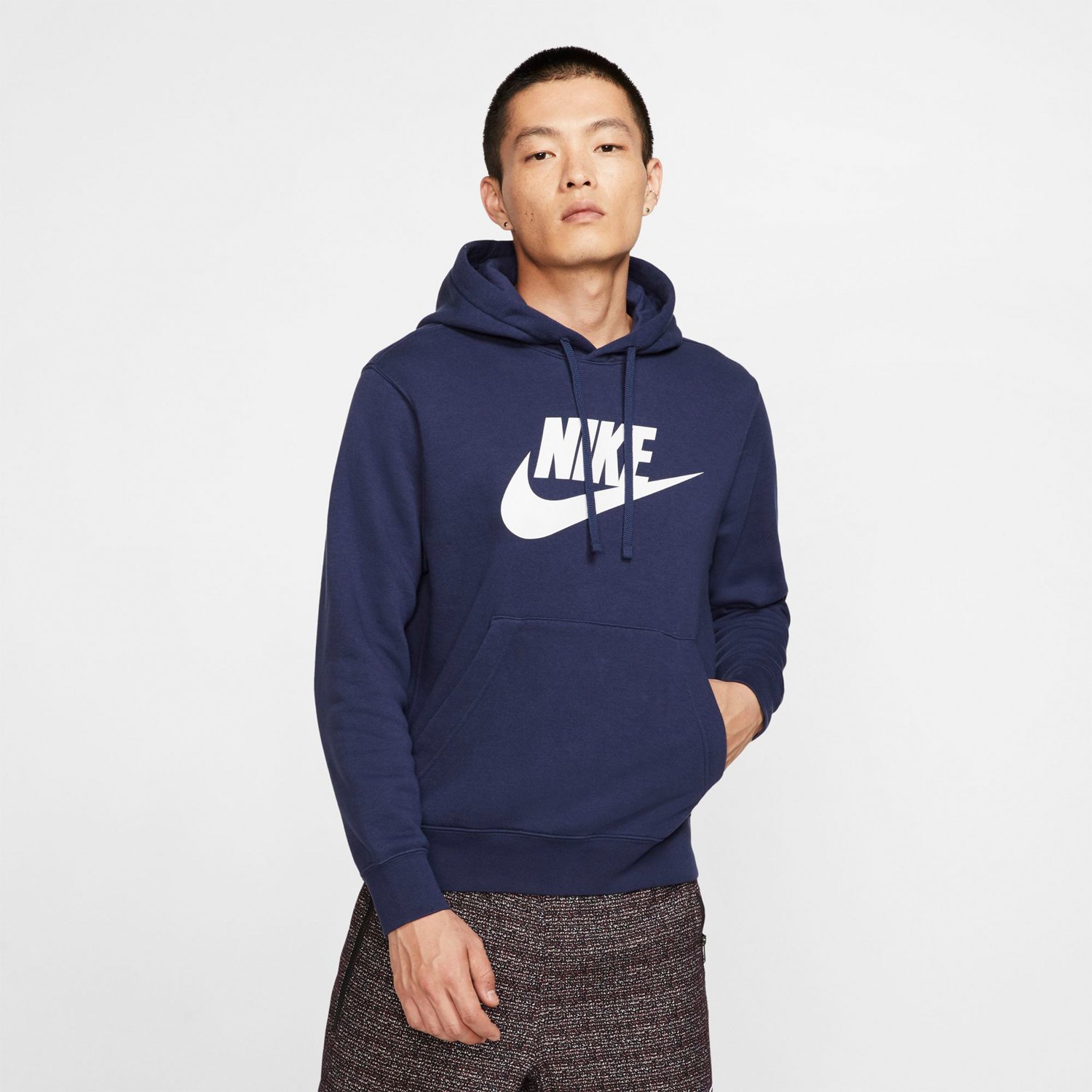 Nike Men's Sportswear Club Fleece Graphic Hoodie | Academy