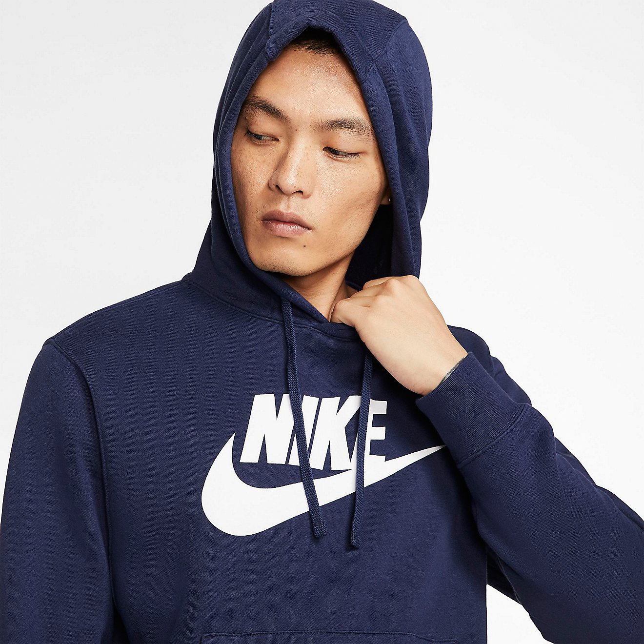 Nike Men's Sportswear Club Fleece Graphic Hoodie | Academy