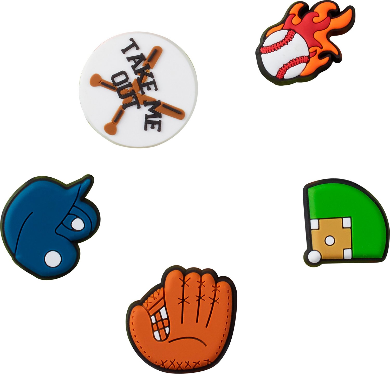 Crocs Baseball Jibbitz 5-Pack - view number 2