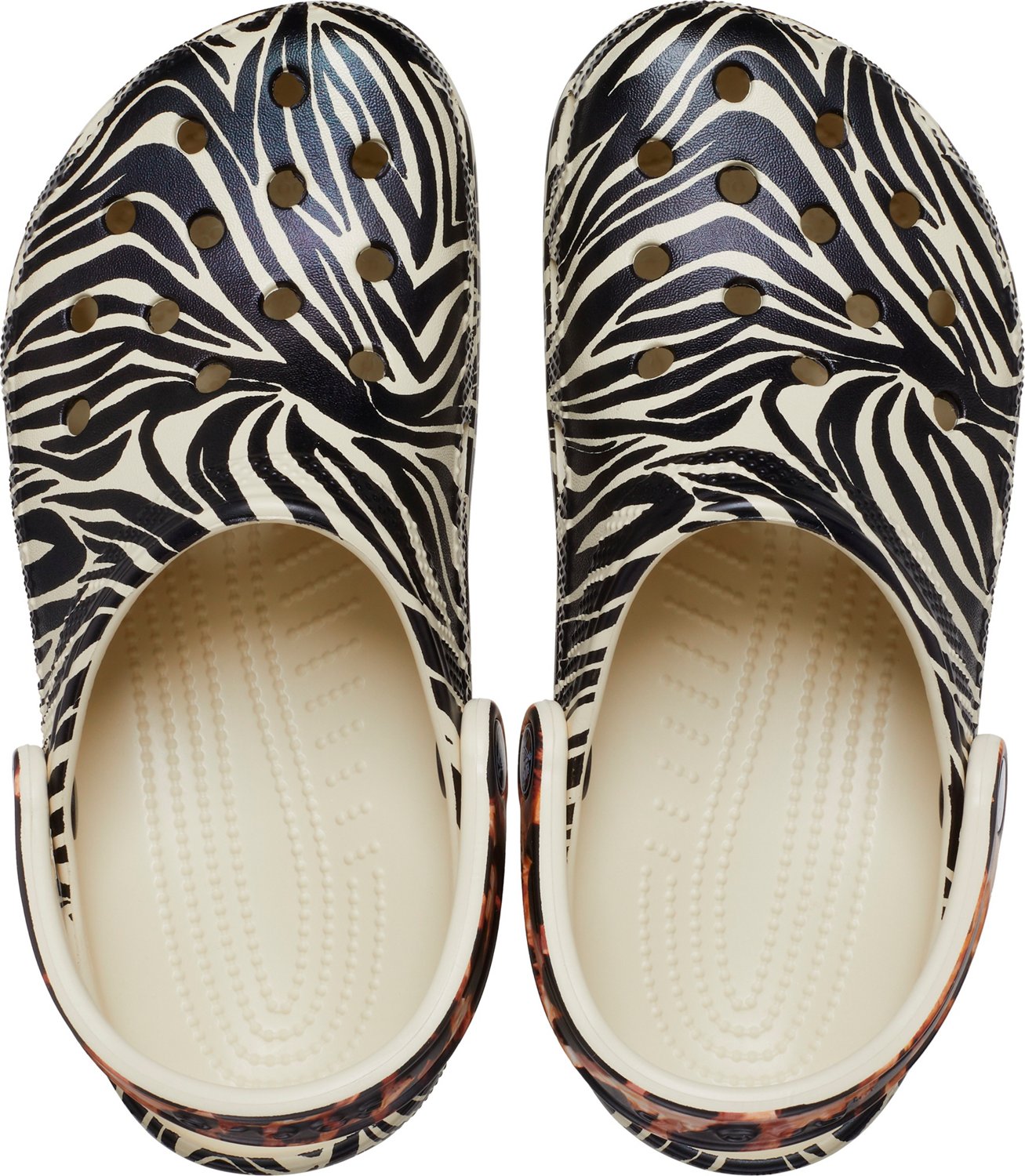 zebra clogs