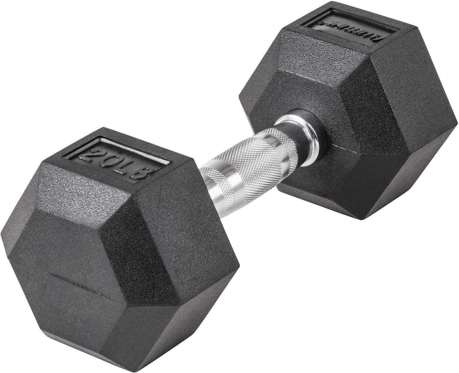 Lifeline Hex 5-120lb Rubber Dumbbell                                                                                             - view number 3