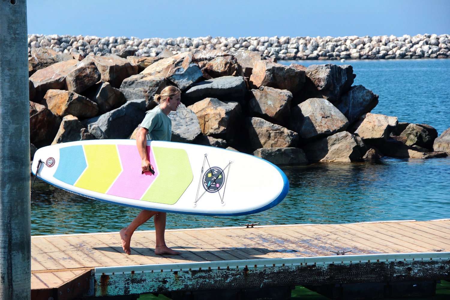 Maui and Sons Elemental Inflatable StandUp Paddleboard Academy